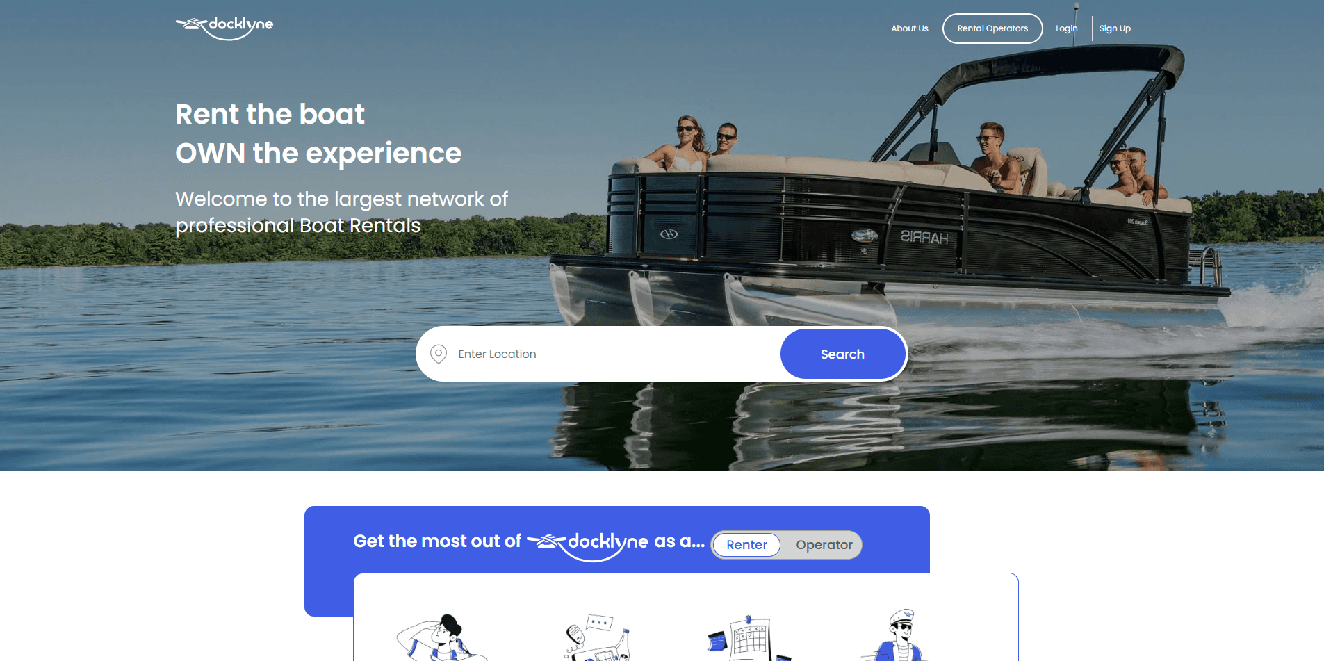 Docklyne | 17000+ Boat Rentals Near Me