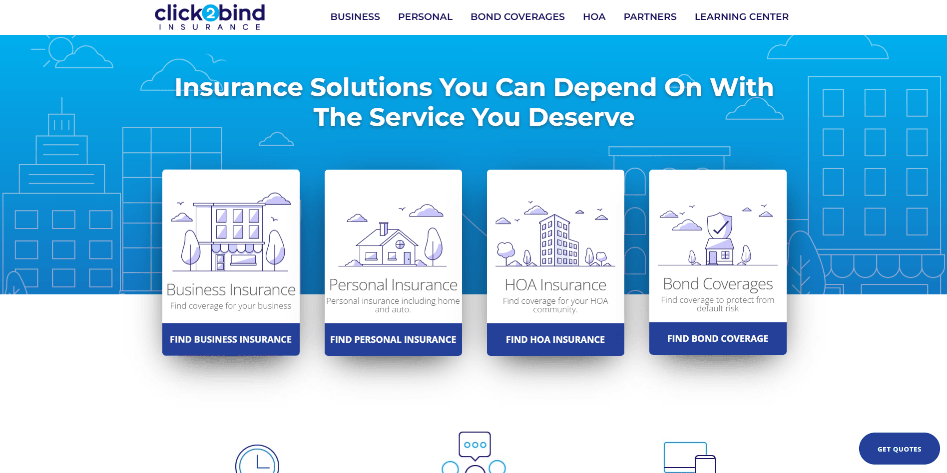 Click2Bind | Group Benefits, Homeowners Insurance, self-funded